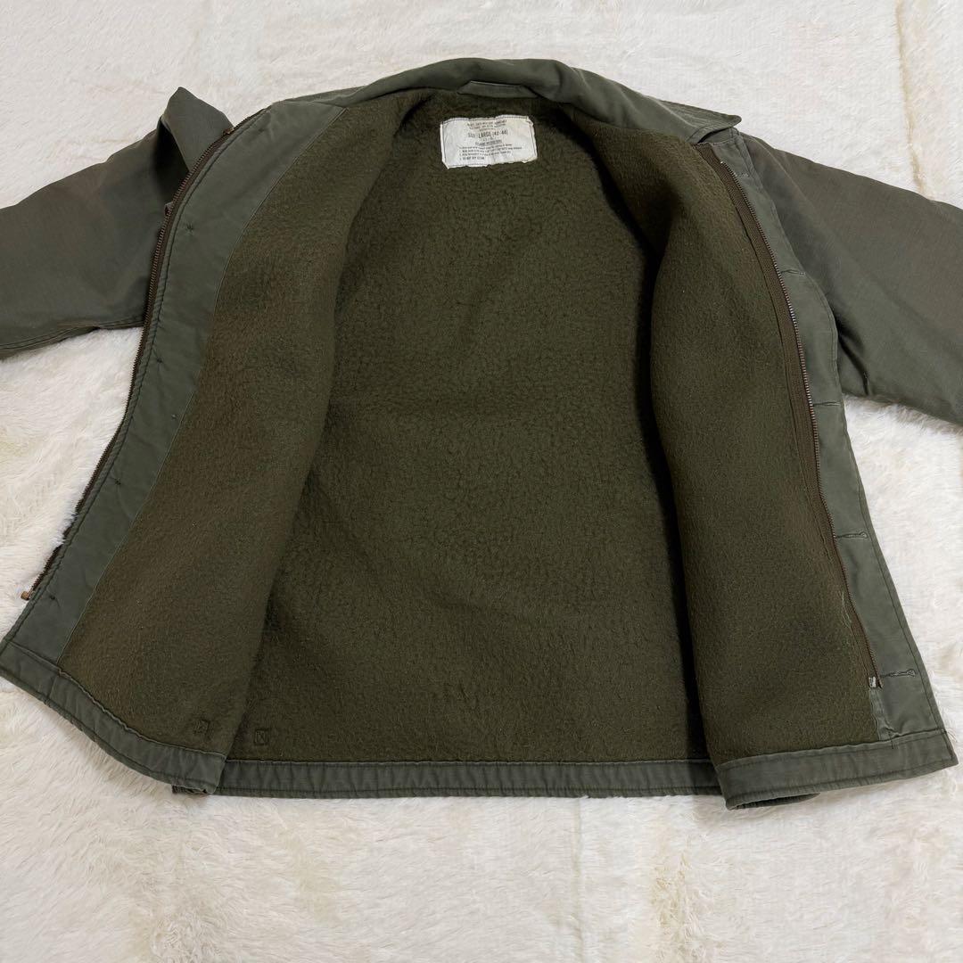 【値下】 US NAVY A-2 デッキジャケット　アメリカ海軍　実物　後期