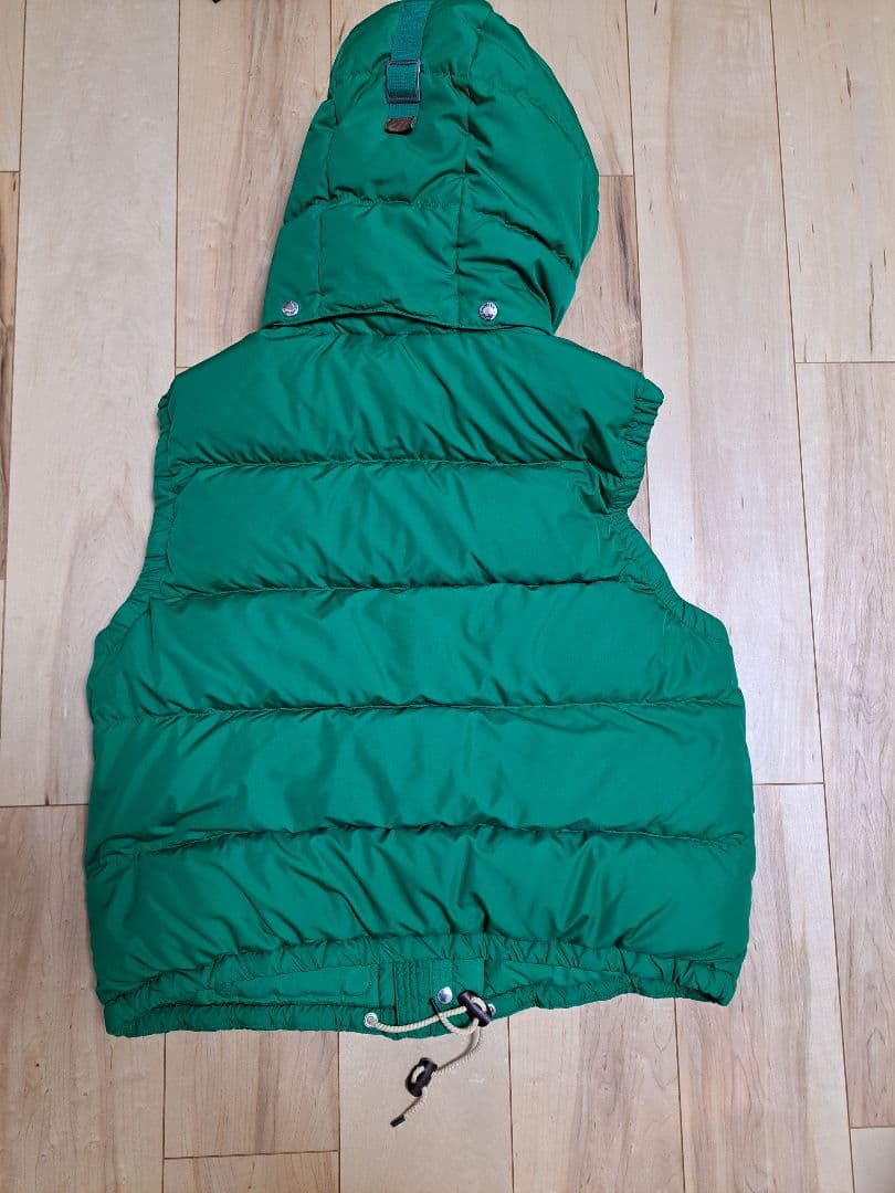 美品　Polo Ralph Lauren フード着脱　ダウンベスト XL 緑