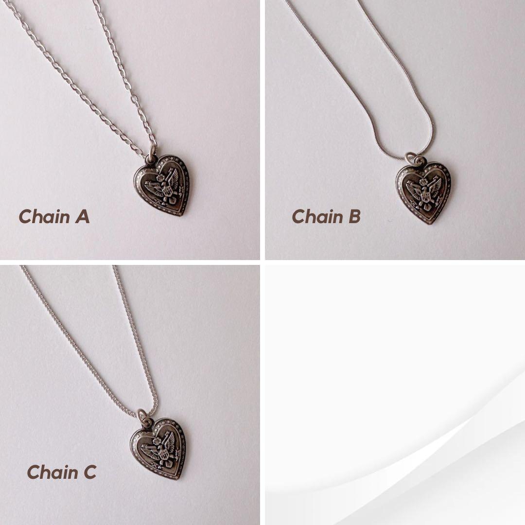 【J246】10s -40s スウィートハートジュエリー　ヴィンテージ　チャーム