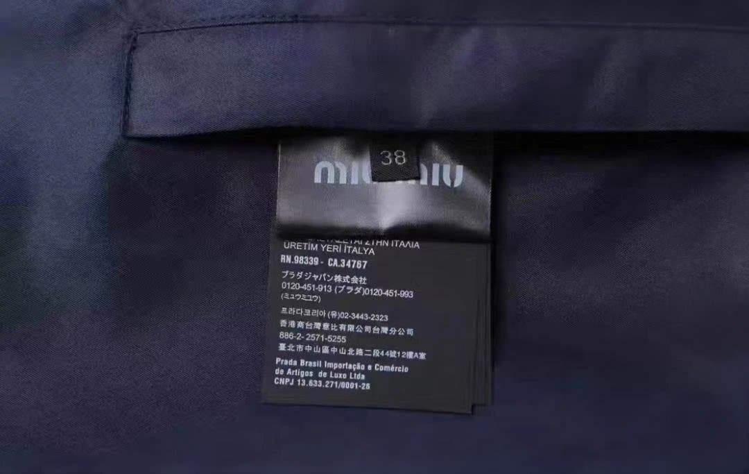 MIU MIU 25SS リバーシブル フリースジャケット