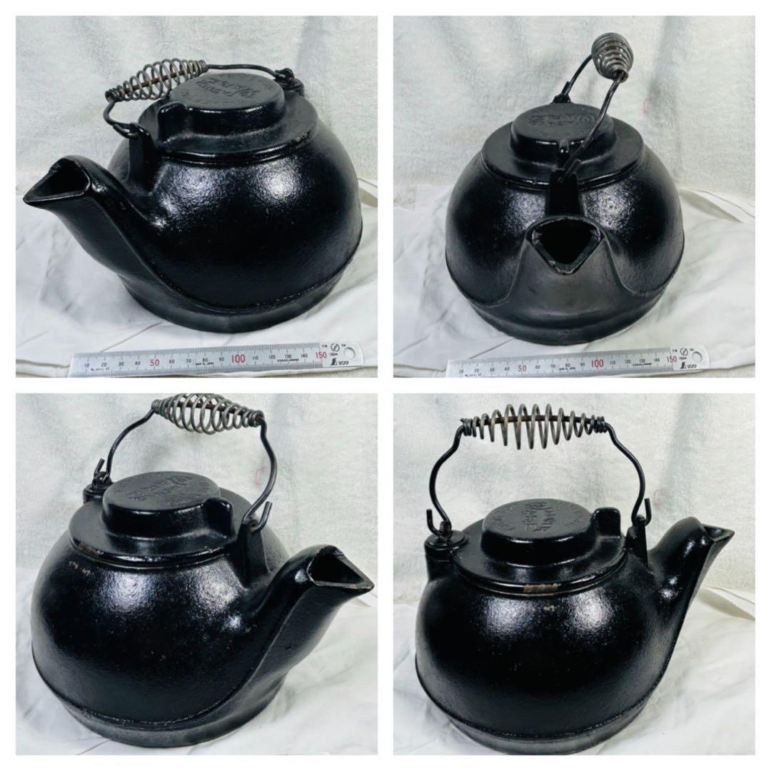 美品　ビンテージ品ワグナーの2.4L 鋳鉄製ケトル