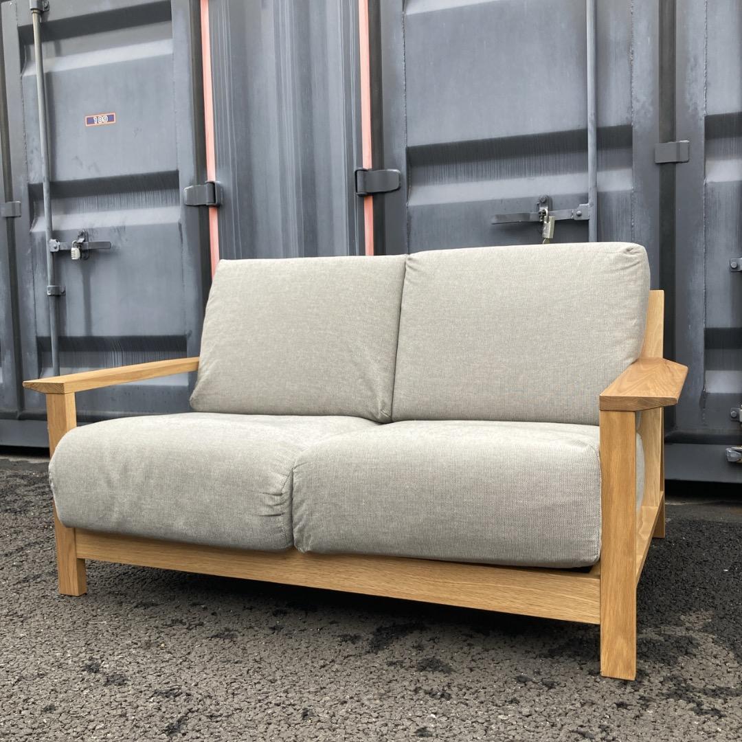 【お値下げOK】綺麗 無印 MUJI ソファ ウレタンポケットコイル２シーター