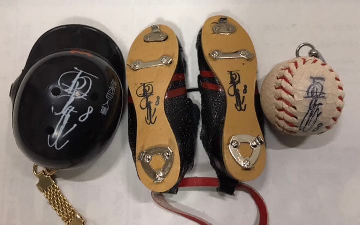 原辰徳 サイン入りキーホルダー３点セット