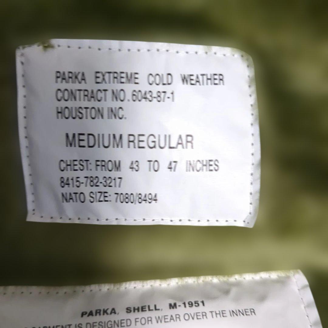 ヒューストン オリーブ フード付き モッズコート 青島モデル 新品！定番！