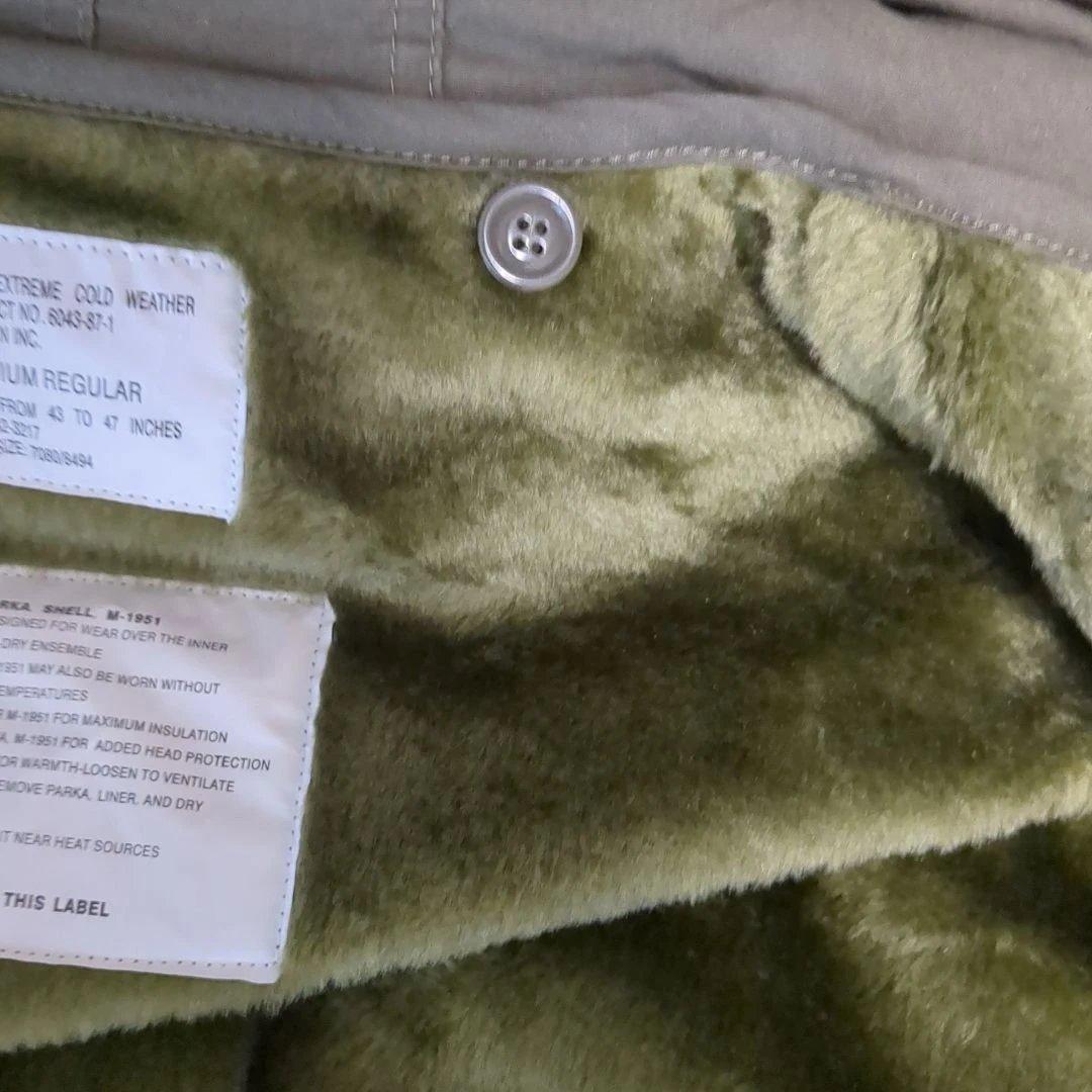 ヒューストン オリーブ フード付き モッズコート 青島モデル 新品！定番！