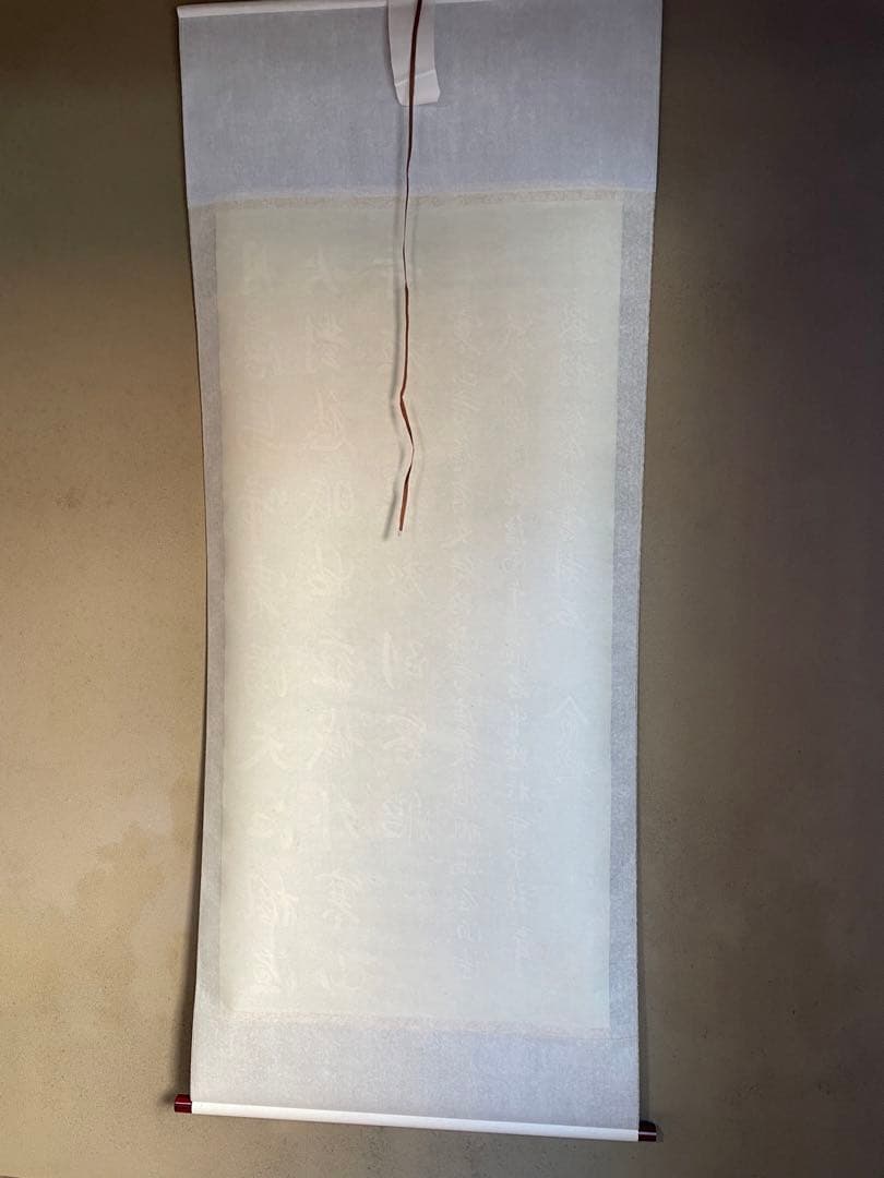 中国　掛け軸　寒山寺拓本　張継　楓橋夜泊