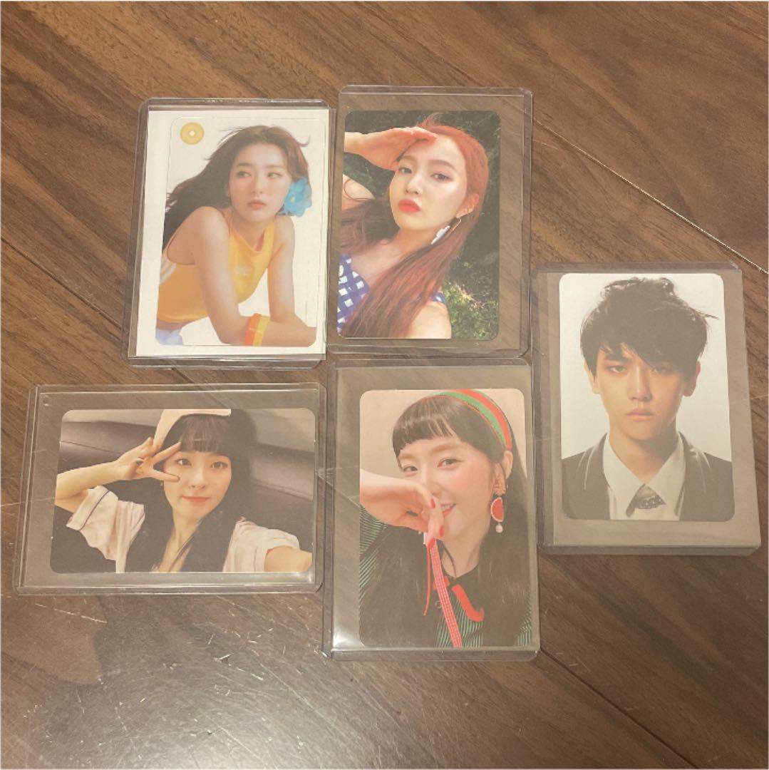 EXO redvelvet トレカ