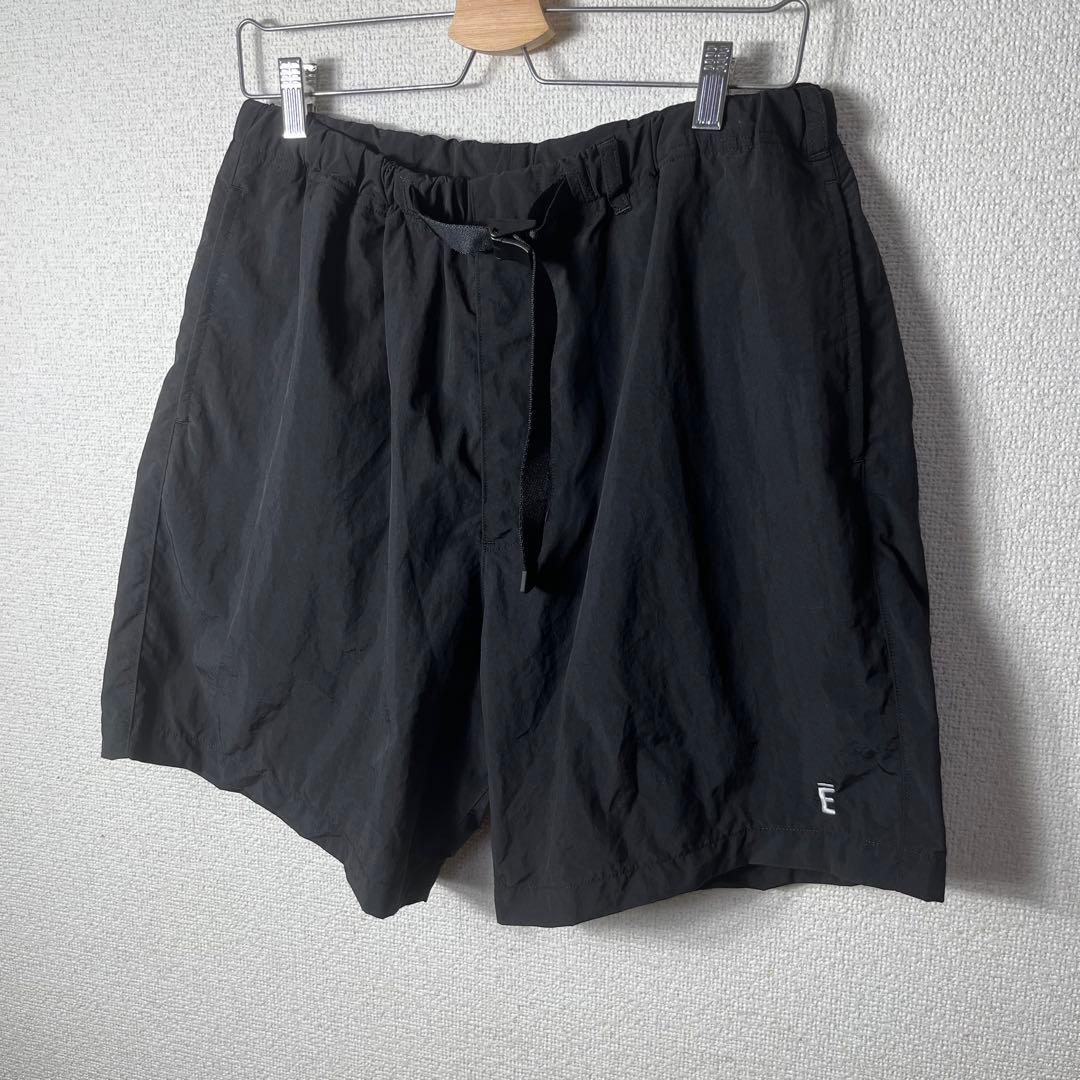 ENNOY Nylon Easy Shorts 24SS ブラック ハーフパンツ