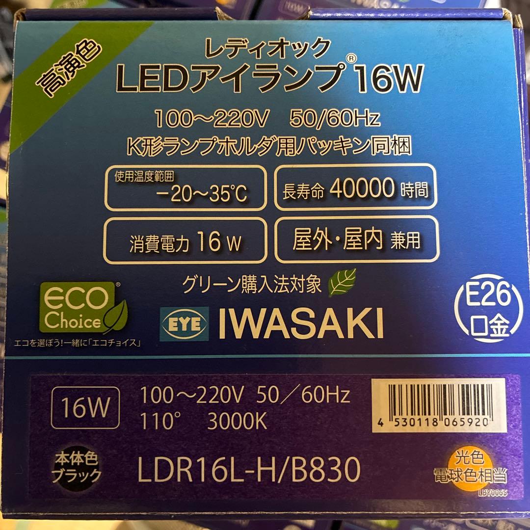 kazari　LEDアイランプ　16W 10個セット　電球色