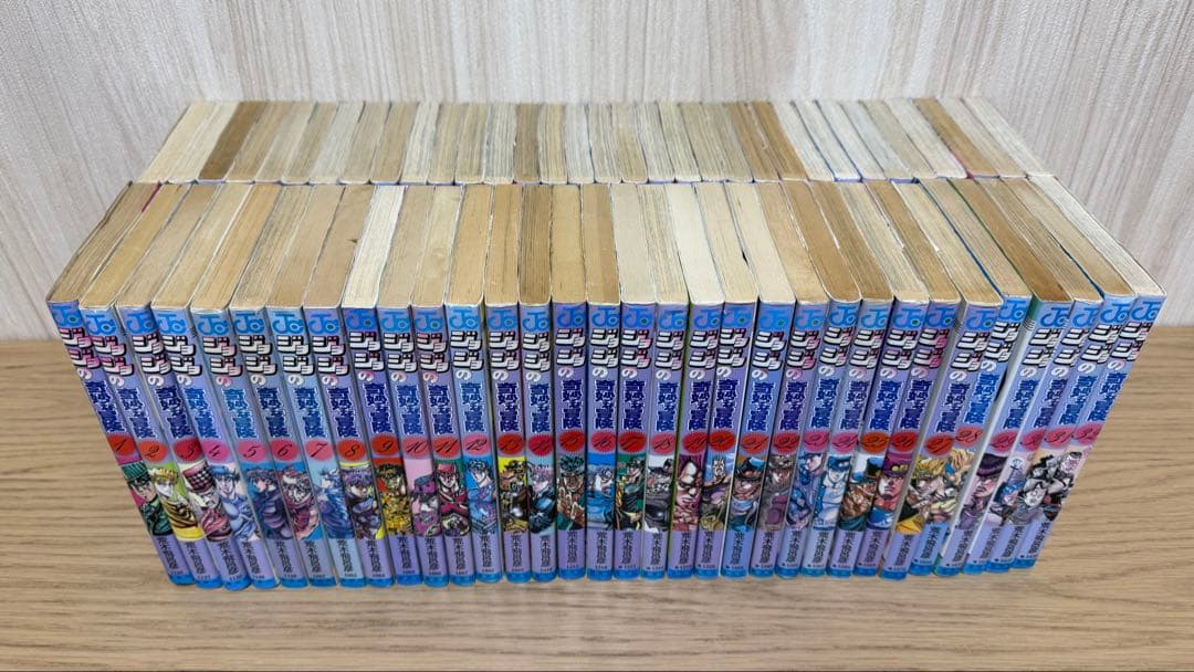 【全巻初版 全巻セット】ジョジョの奇妙な冒険 コミックスニュース おまけ2冊