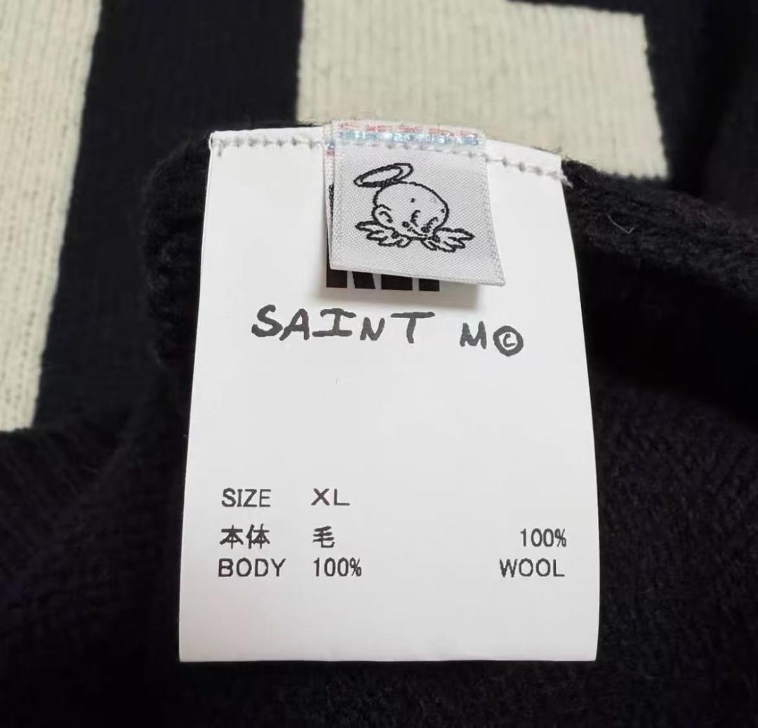 Saint Mxxxxxx KLF_CREW NECK KNIT XLサイズ新品