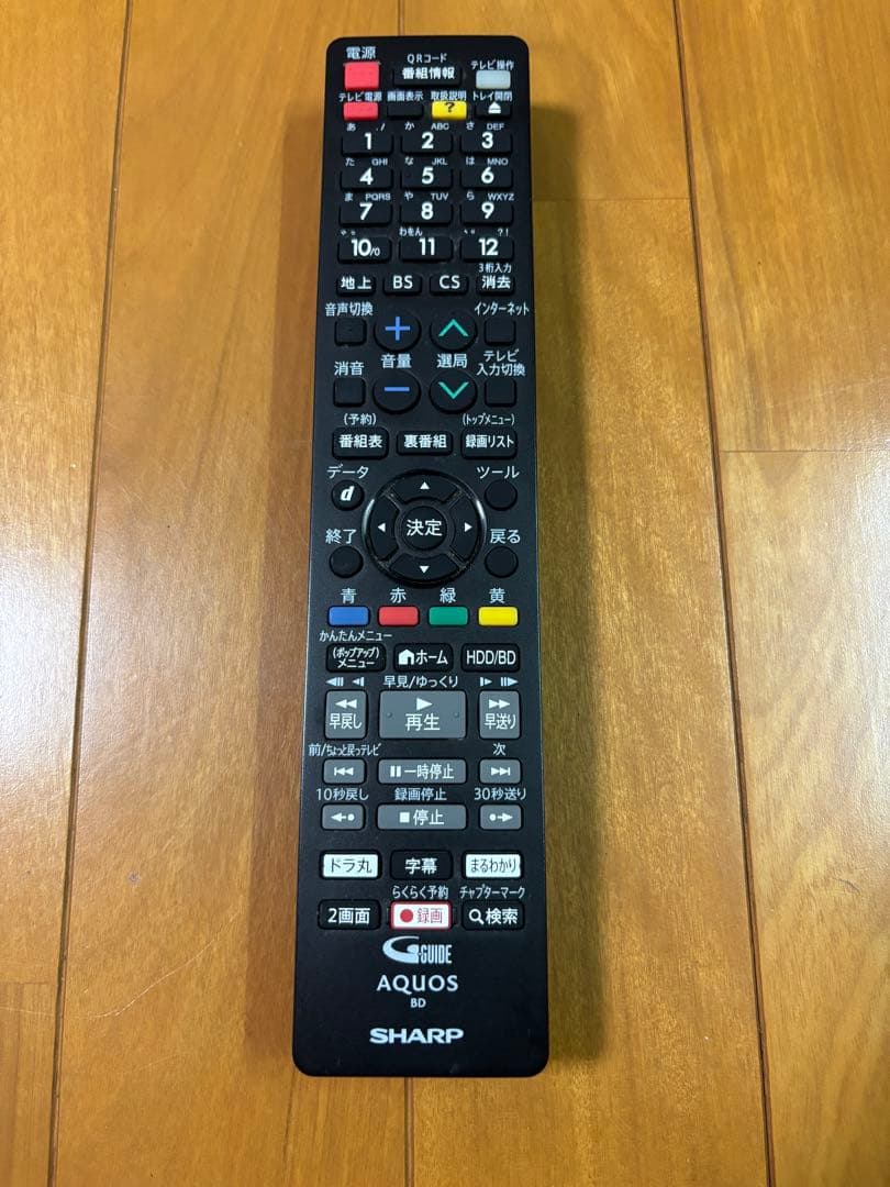 AQUOS ブルーレイレコーダー BD-NW510