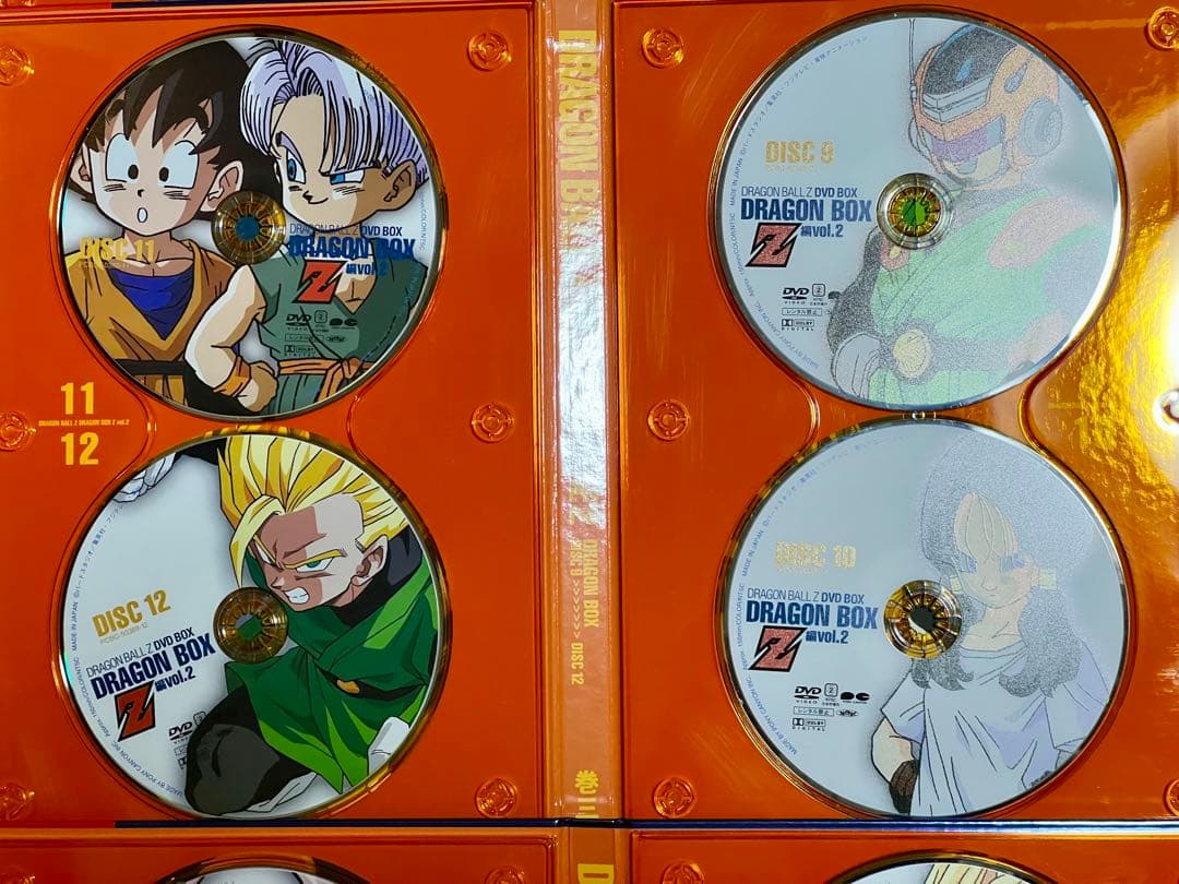 美品ドラゴンボールZ DRAGON BOX DVD-BOX vol.1vol.2