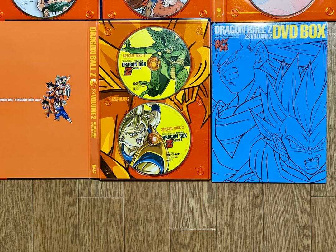 美品ドラゴンボールZ DRAGON BOX DVD-BOX vol.1vol.2
