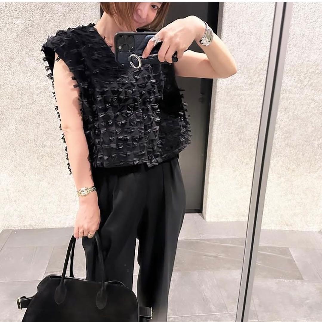 yori shirocon ミニリボンショートジレ 36