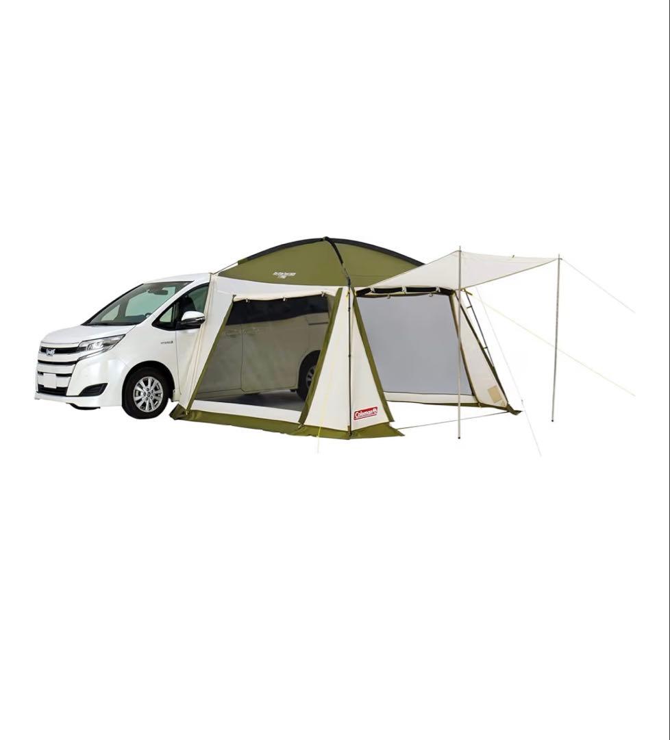 付属品完備 コールマン Car Side Tent 3025 カーサイドテント