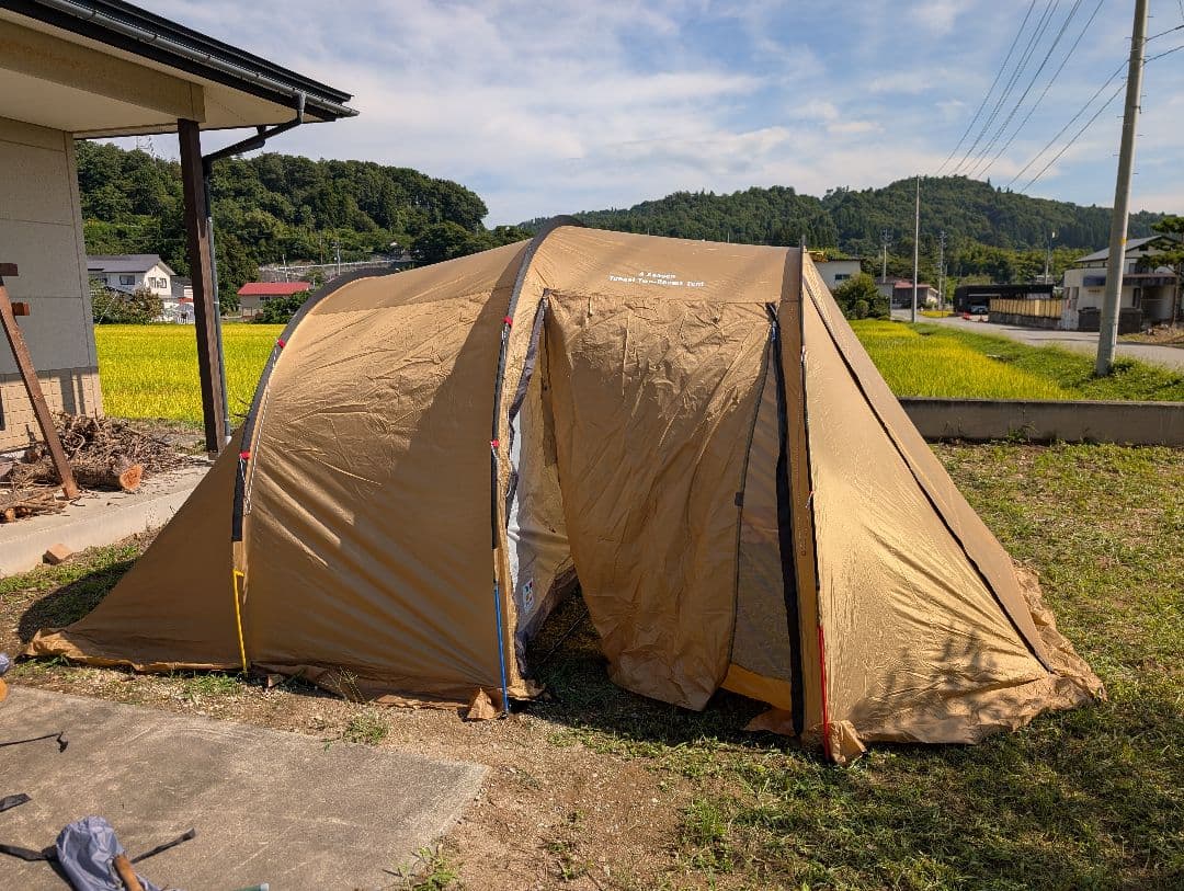 TENT FACTORY トンネル2ルームテント