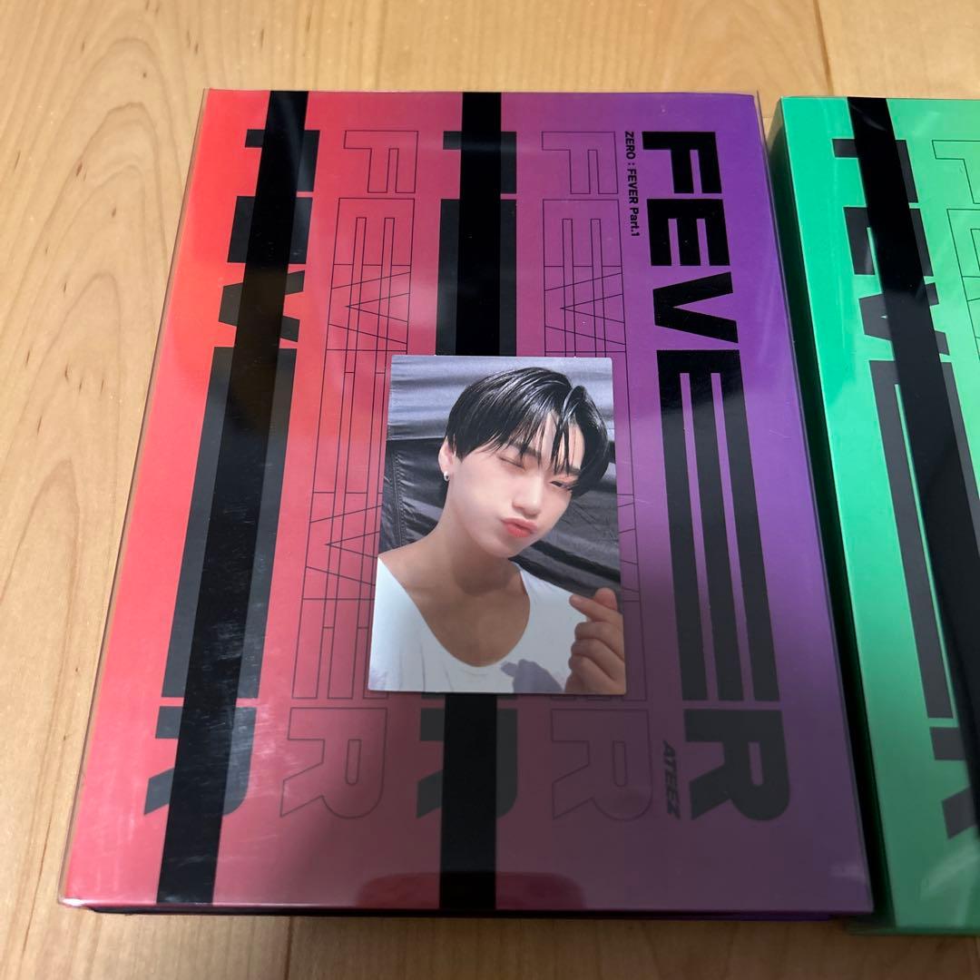 ATEEZ FEVER pt.1 THANXXサン トレカセット MMT
