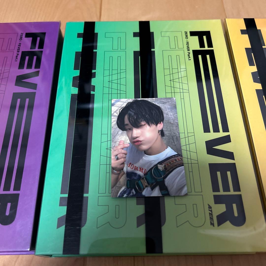ATEEZ FEVER pt.1 THANXXサン トレカセット MMT