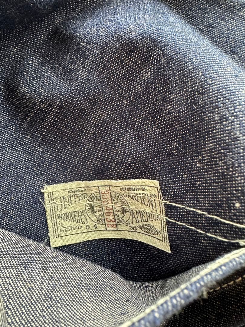 50s Carters デニムオーバーオール