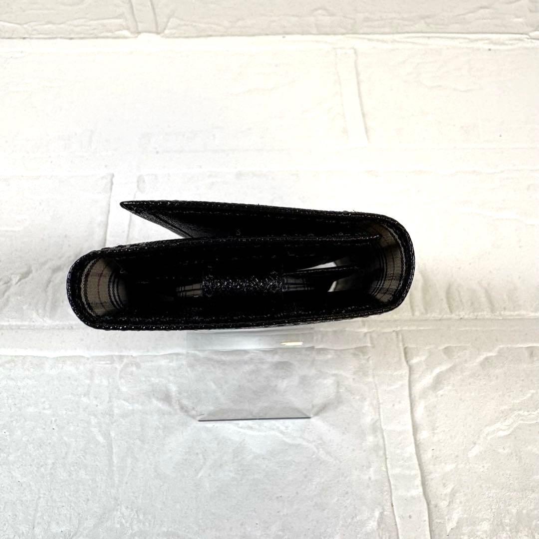 【箱付き】バーバリー BURBERRY 4連キーケース ノバチェック －ブラック