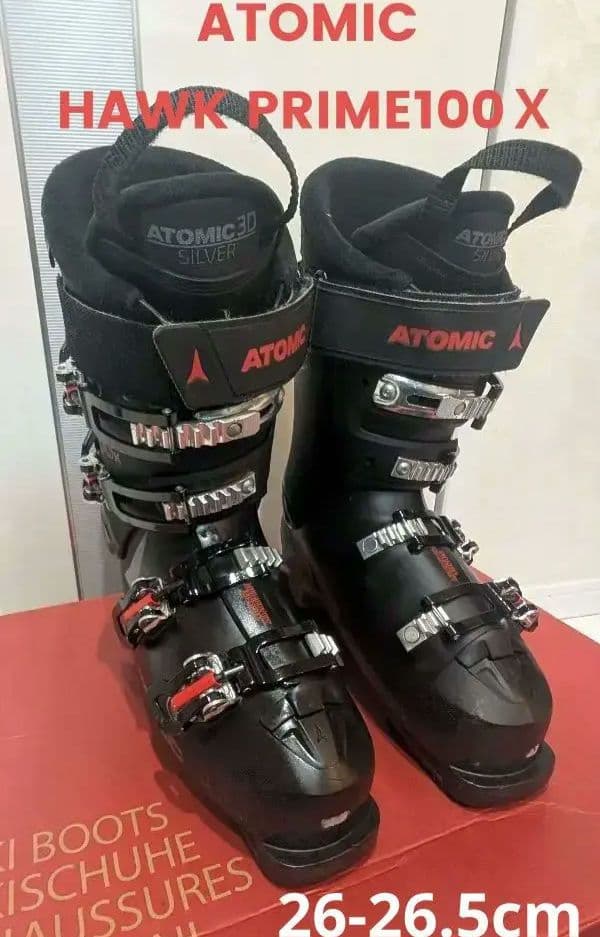 【良品】Atomic Hawx100Ｘ Prime 男性用スキーブーツ