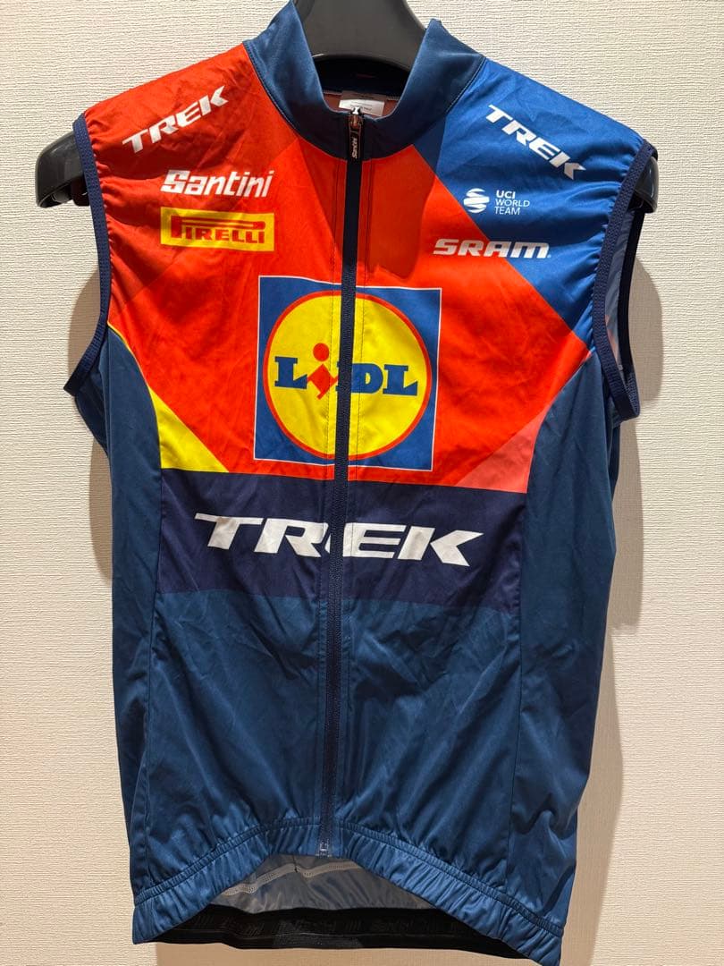 選手支給品　Lidl-TREK リドル　 トレック　サイクルベスト　サイズM