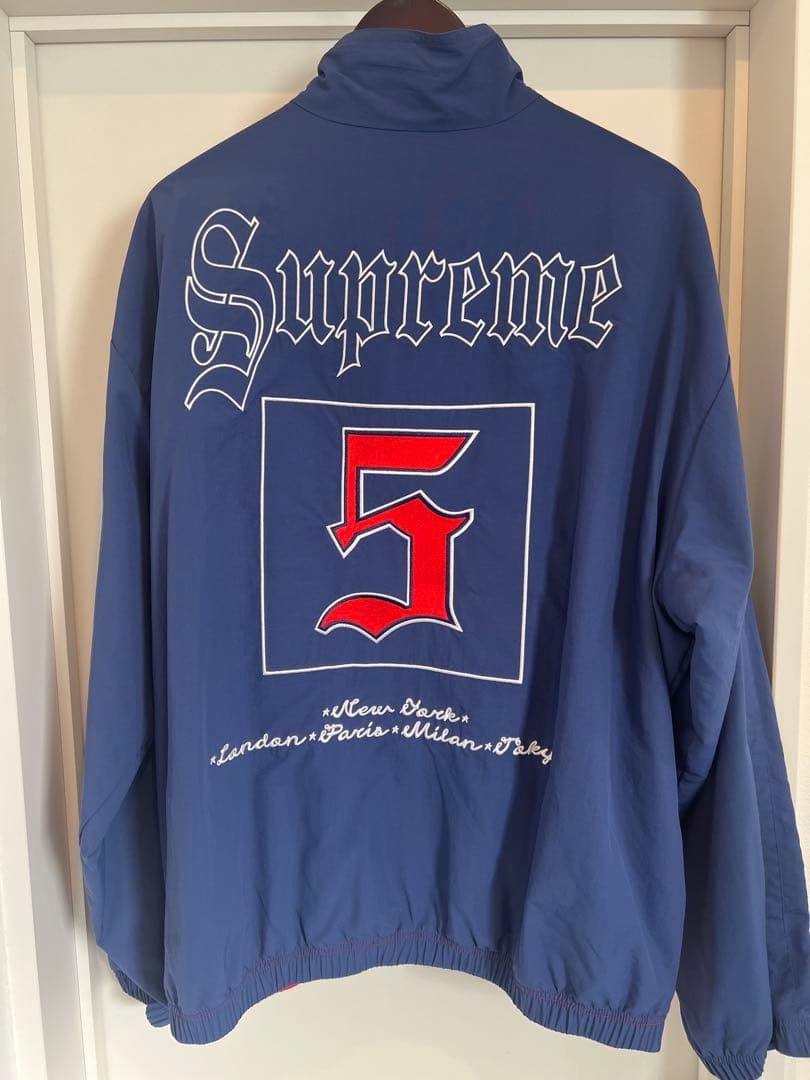 美品 SUPREME Old English Track Jacket XL