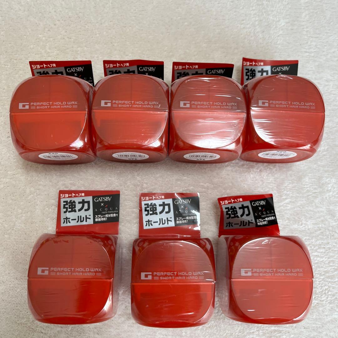 GATSBY パーフェクトホールドワックス ショートハード 6個セット
