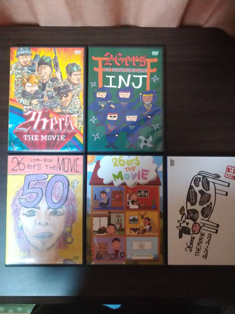 DVD 会報 FLOW  26ers movie 2017-2021セット