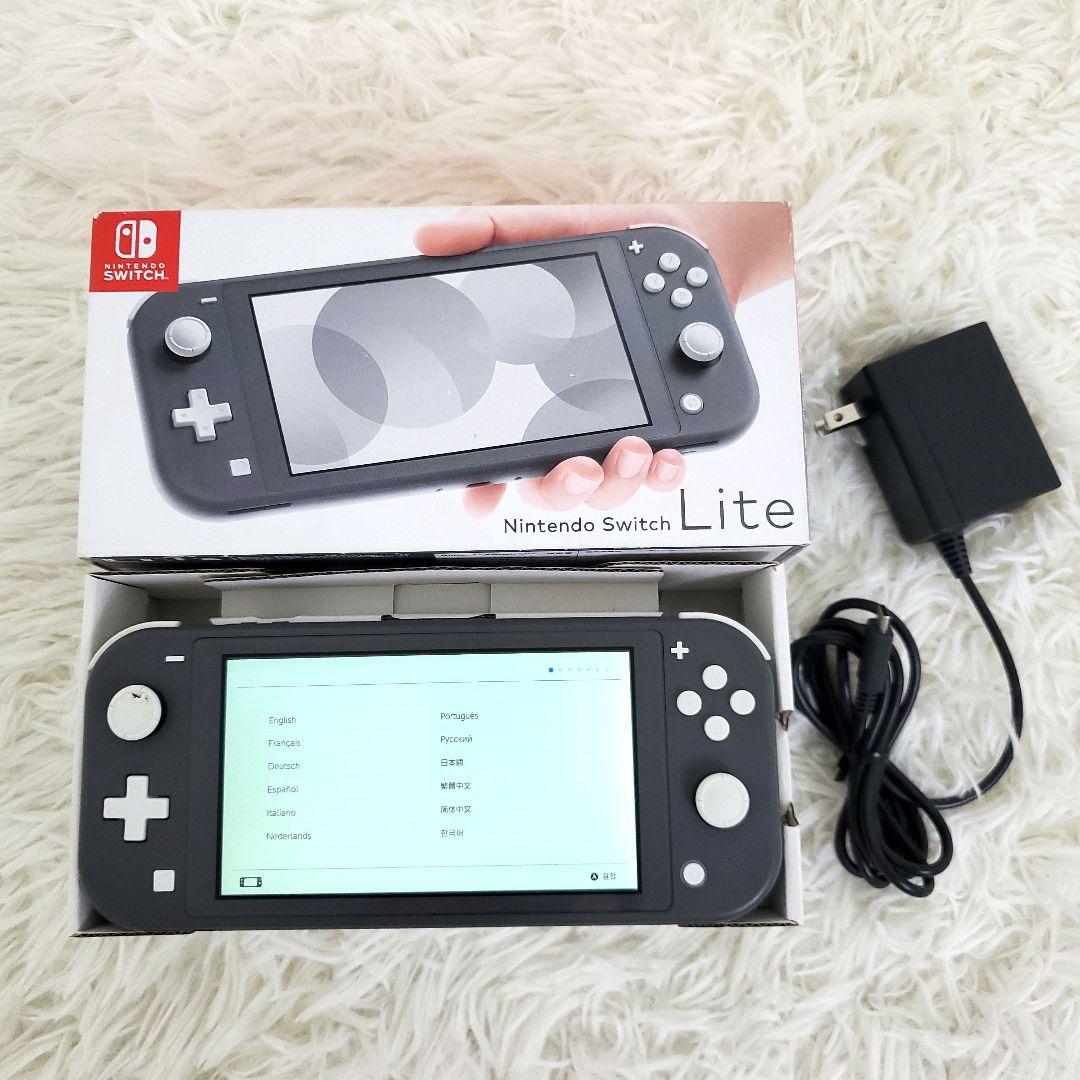 専用 Nintendo Switch Lite グレー 本体