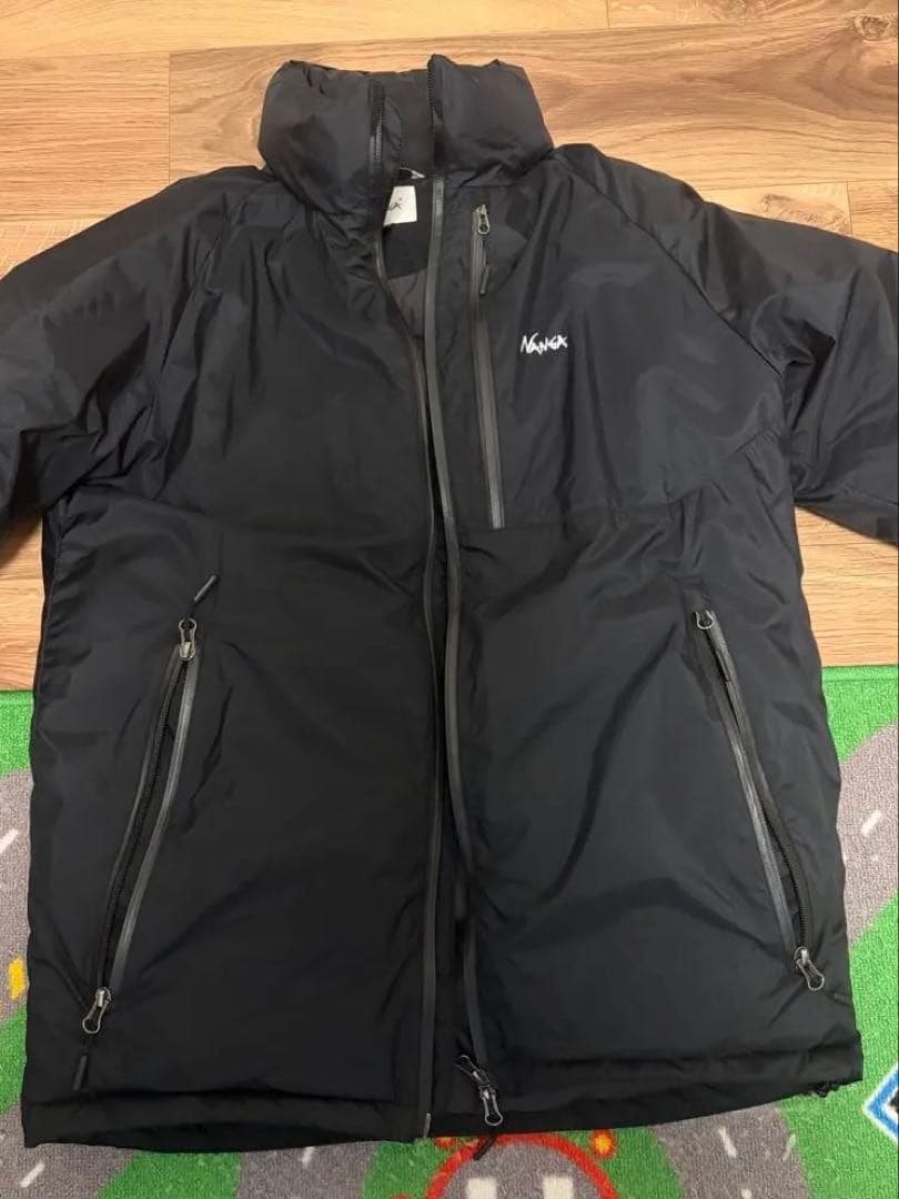 オーロラスタンドカラーダウンジャケット