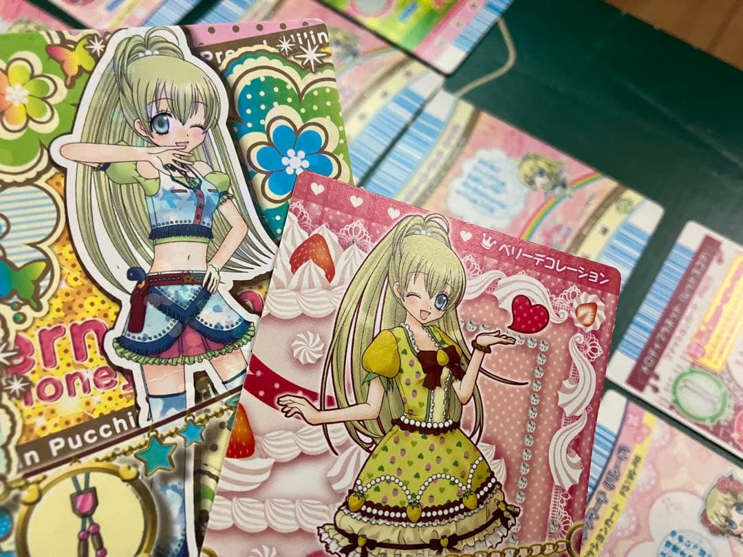 リルぷりっ ゆびぷるひめチェン！ カード 色々62枚セット カードケース付き