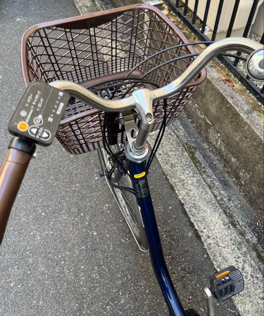 現行バッテリー　Panasonic ビビ　電動自転車　発送不可　大阪から