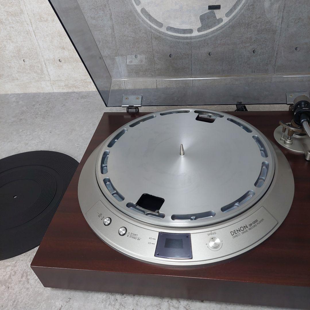 デノン ターンテーブル DP-1200 レコードプレーヤー