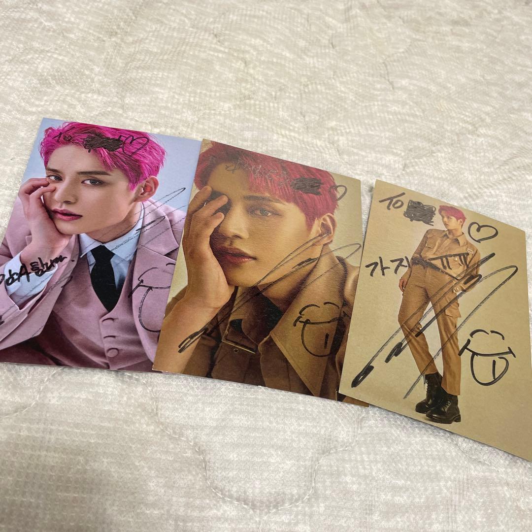 キムジウン　ZB1 ゼベワン　ボイプラ　レア！直筆サイン入り