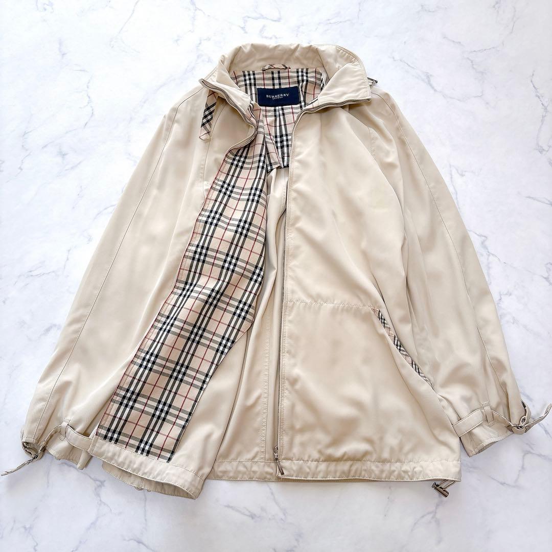 【未使用級】バーバリー ロンドン ノバチェック ブルゾン ジャンパー ジャケット