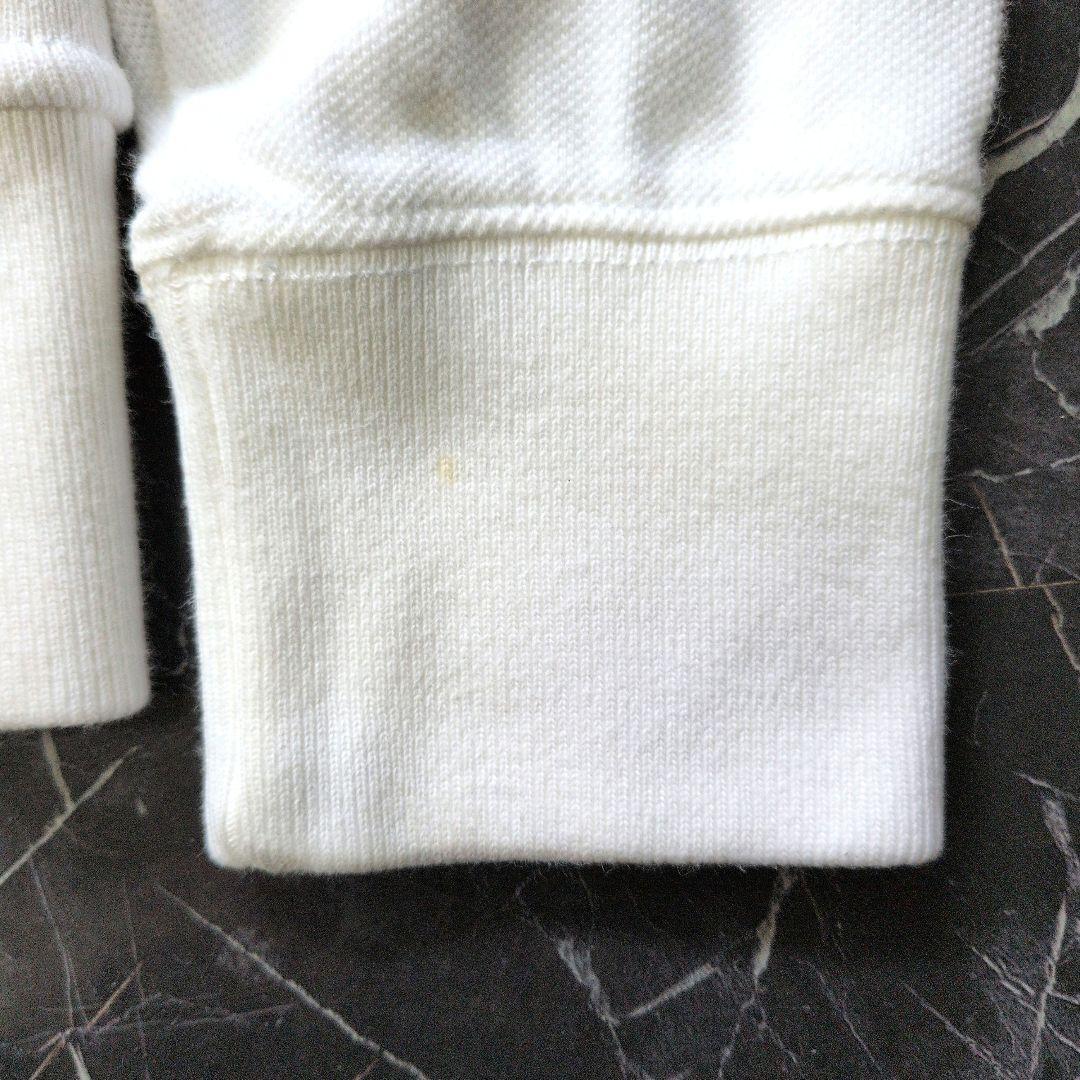 【トレンド】ラルフローレン ビッグボニー ジップスウェット 短丈 白