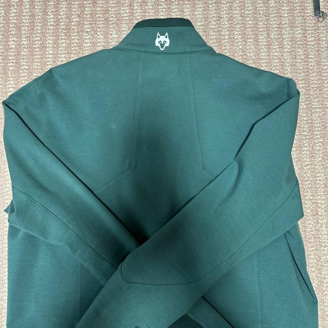 【美品】グレイソン GREYSON セコイア　グリーンジャケット　ゴルフ　防風
