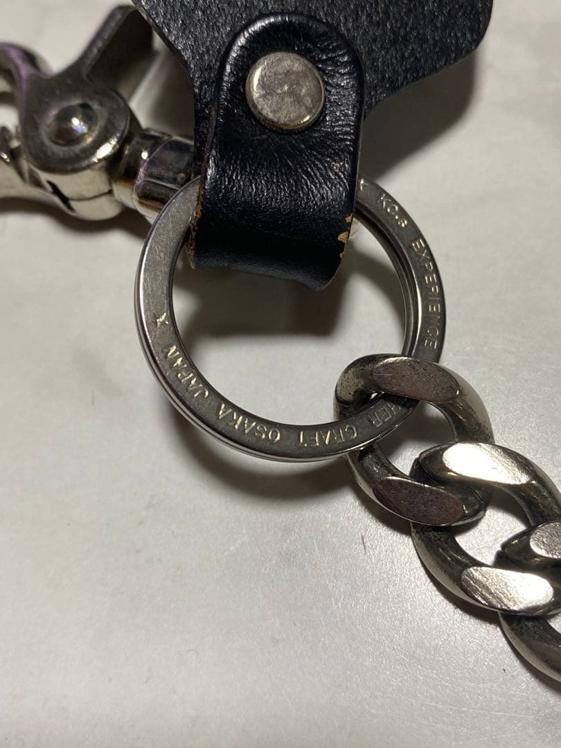 SUICIDAL レザートラッカーウォレット CRIMIEチェーン付き カスタム