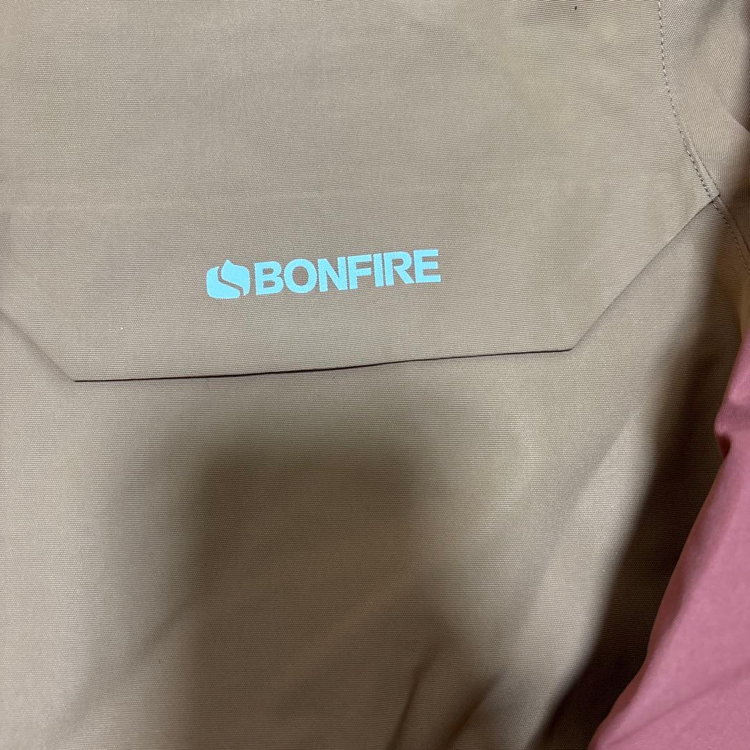 BONFIRE フード付きジャケット オレンジ系Mサイズ