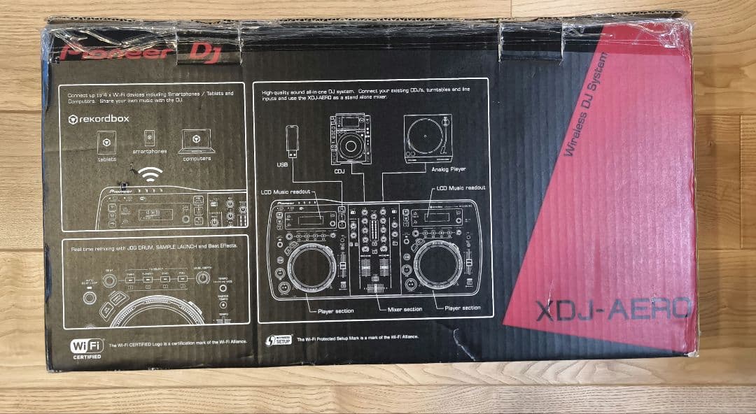 Pioneer XDJ-AERO｜Wi-Fi対応 ワイヤレスDJ　USB録音可