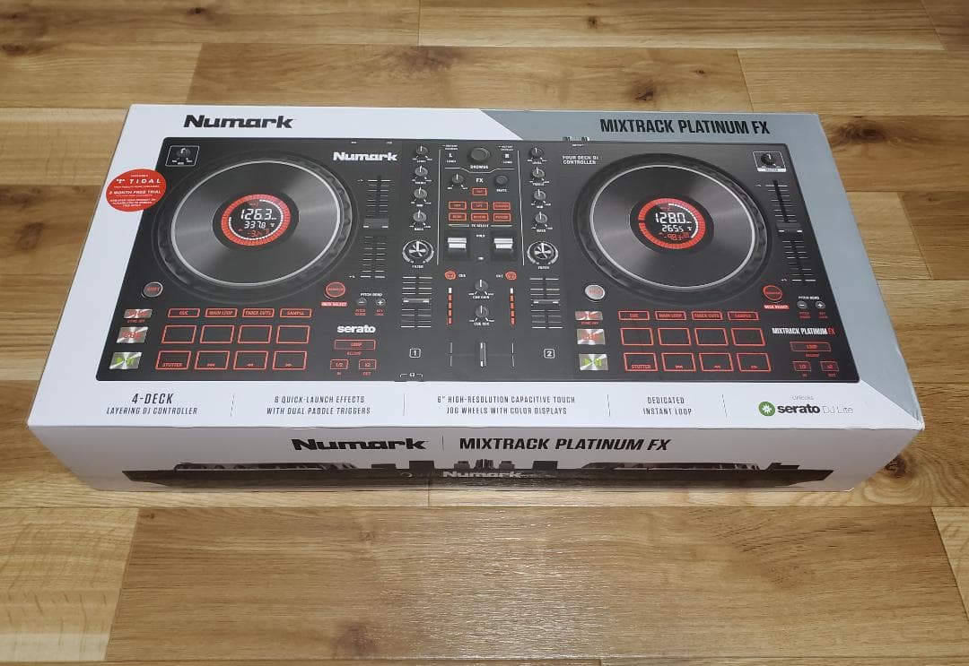 Numark Mixtrack Platinum FX DJコントローラー