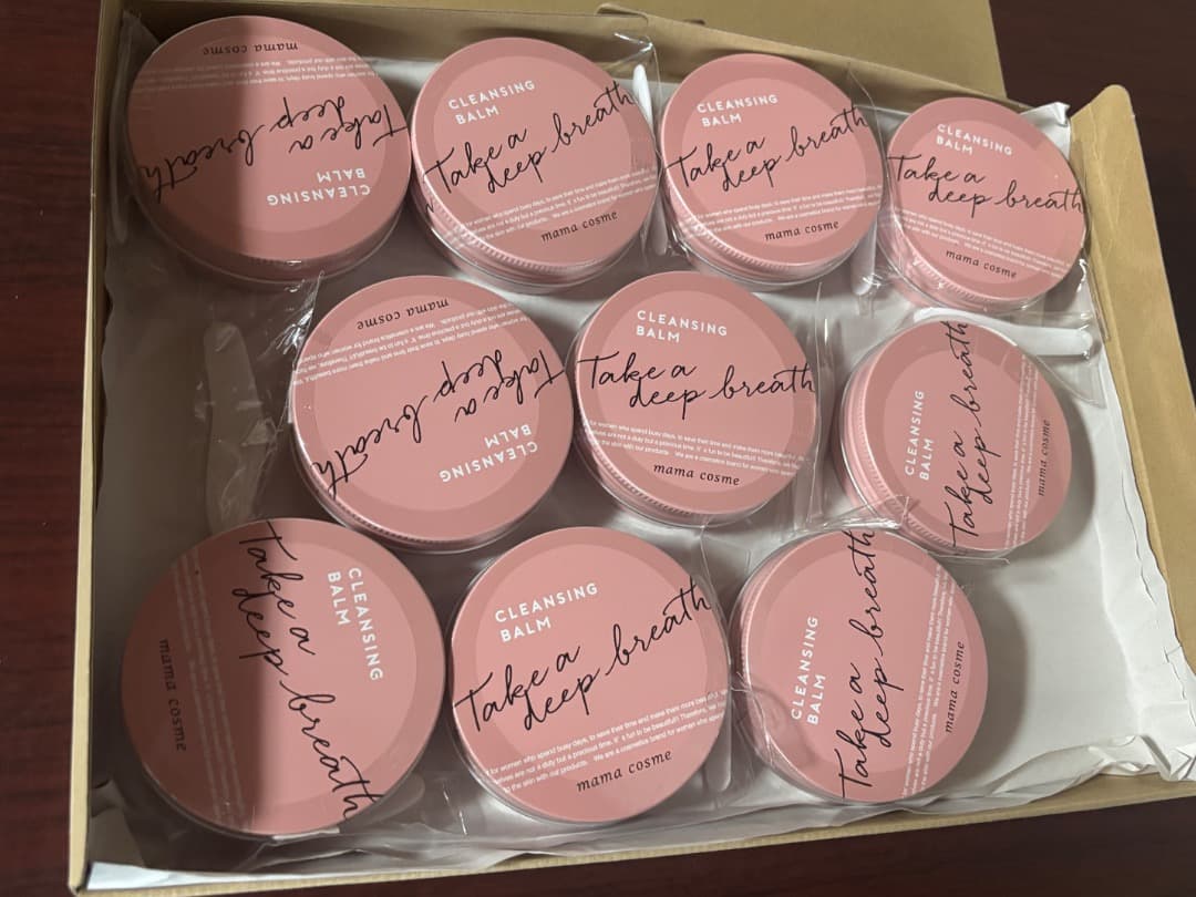 ママコスメ クレンジングバーム 60g スパチュラ付き 10個セット 未開封