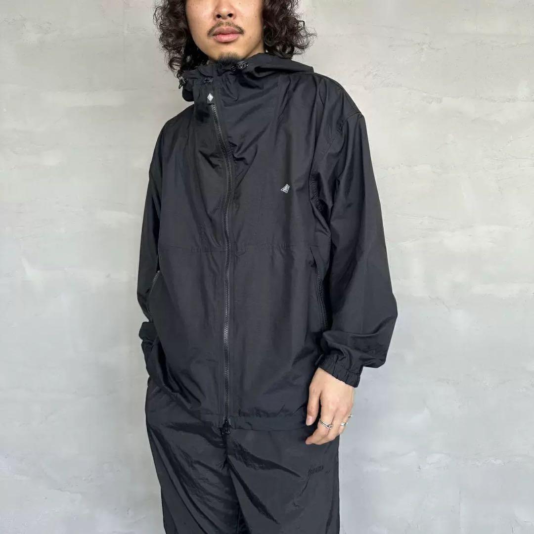 DANTONダントン　ダントン ナイロンフードコート ブラック M