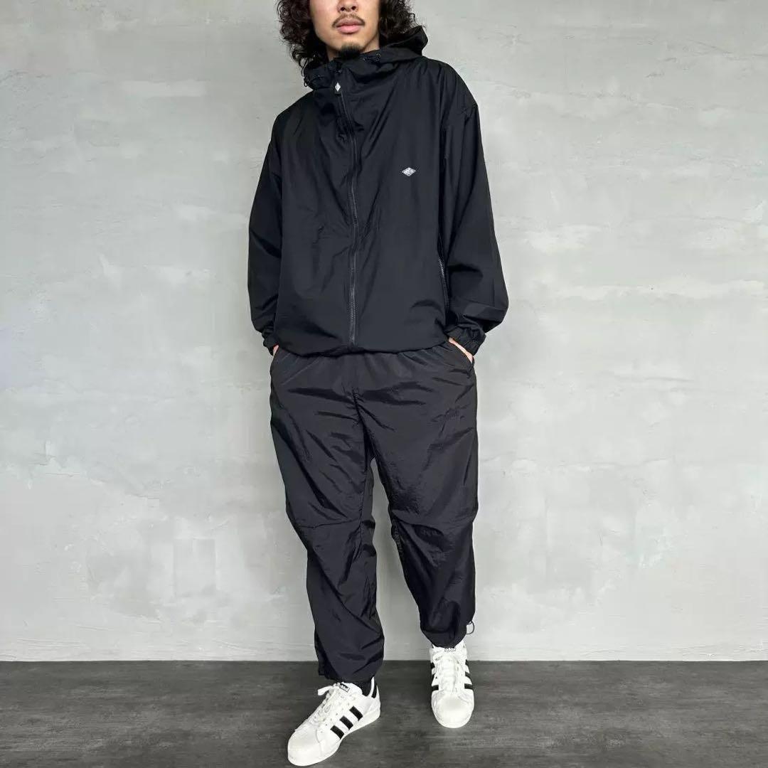 DANTONダントン　ダントン ナイロンフードコート ブラック M