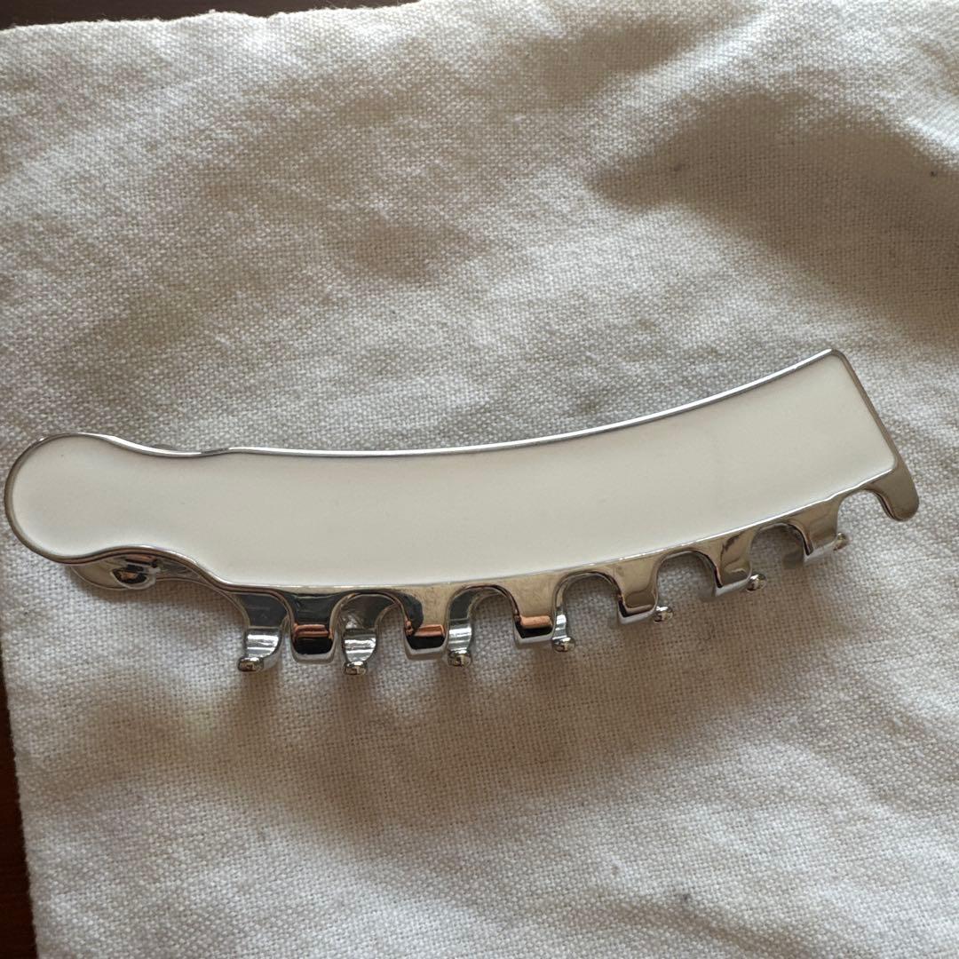 フランスラックス　エナメルキャスケード白　未使用