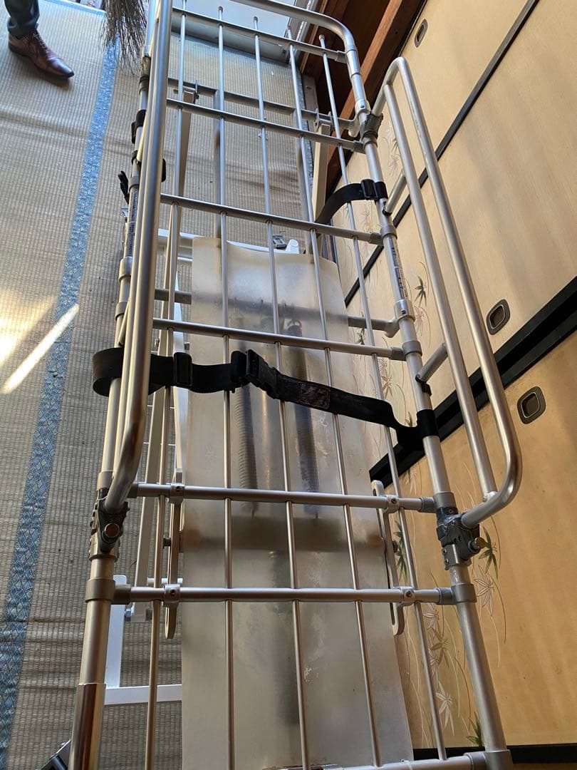 日進医療器　浴室用　ストレッチャー　入浴介助　昇降式　nissin