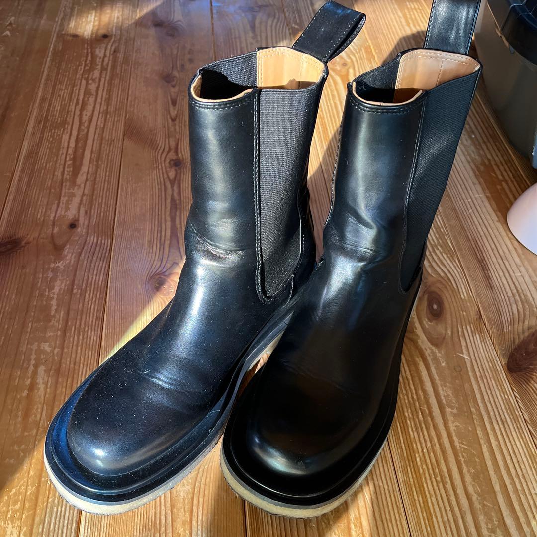 todayful サイドゴアブーツ