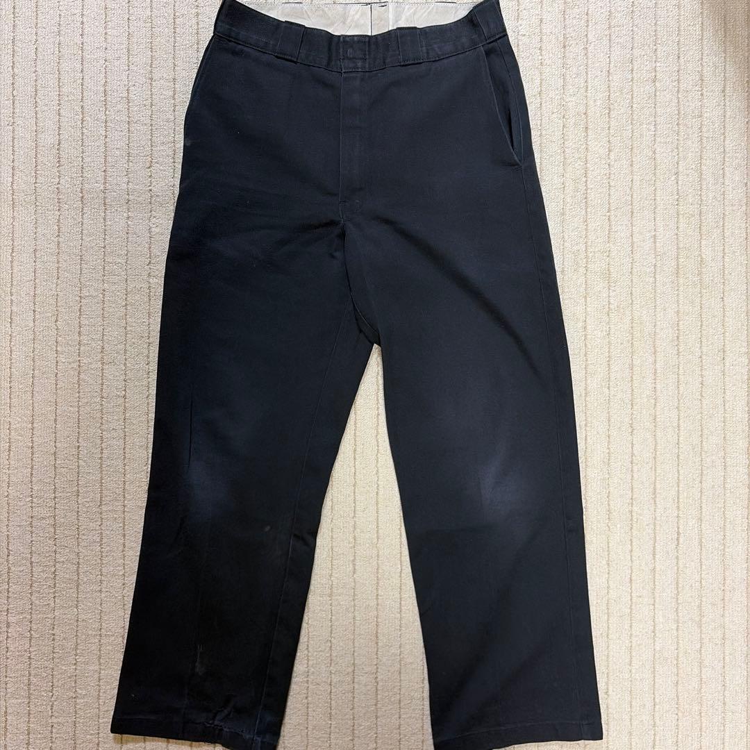 80〜90's USA製 Dickies 874 ワークパンツ チノパン M